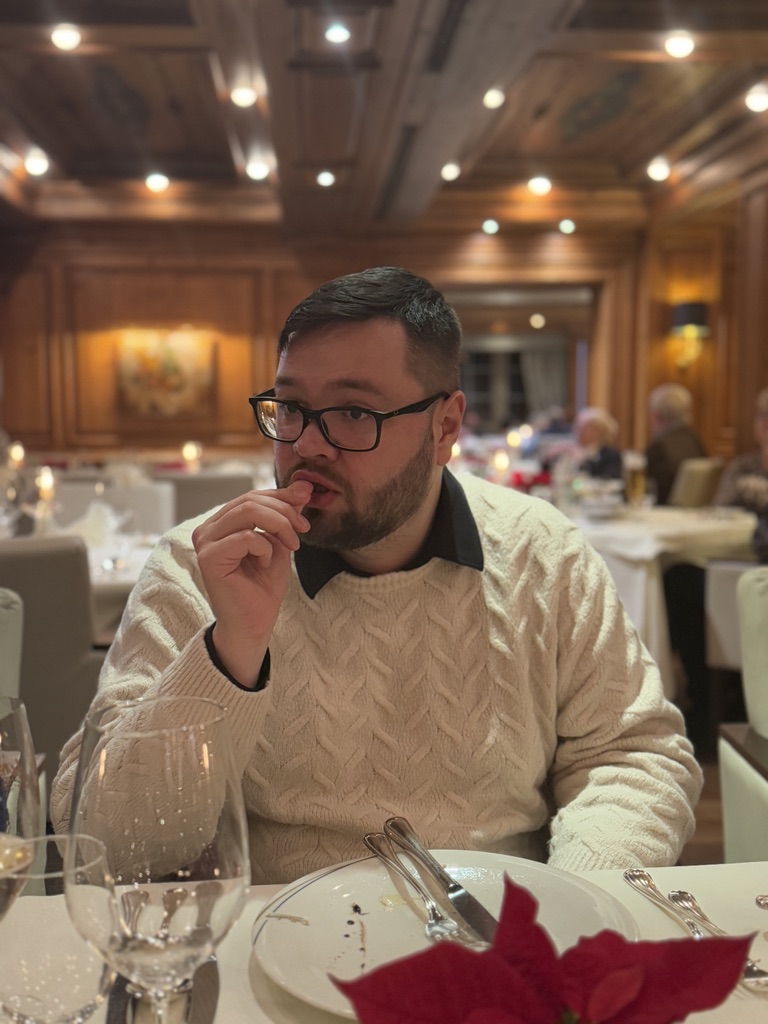 Beim gemeinsamen Restaurantbesuch