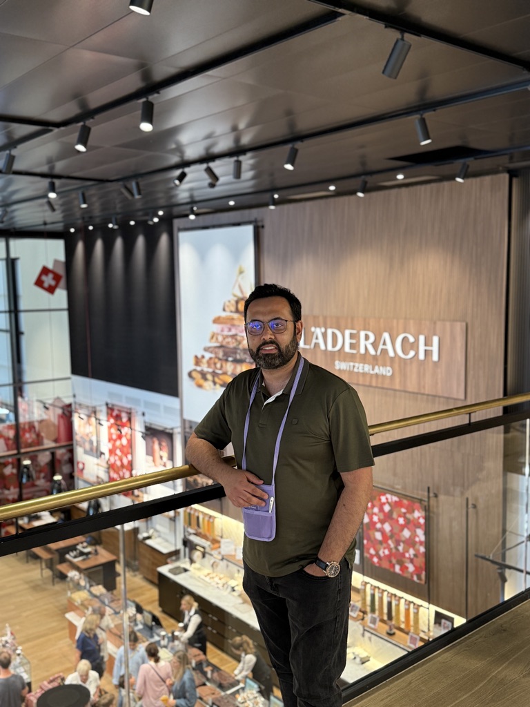 Besuch bei Läderach