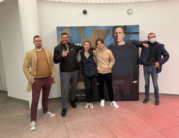 Gemeinsames Mitarbeiterevent des sjmedia Teams