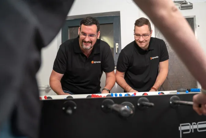 Das sjmedia Team bei einer gemeinsamen Veranstaltung