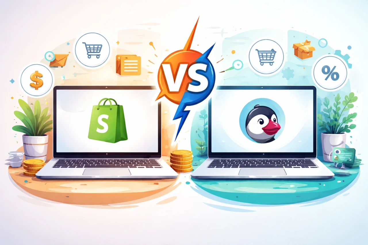 Vergleich von PrestaShop und Shopify für die Wahl des passenden Shopsystems