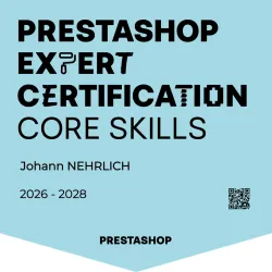 PrestaShop Core Skills, 2026, Johann Nehrlich