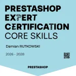 PrestaShop Core Skills, 2026, Damian Rutkowski