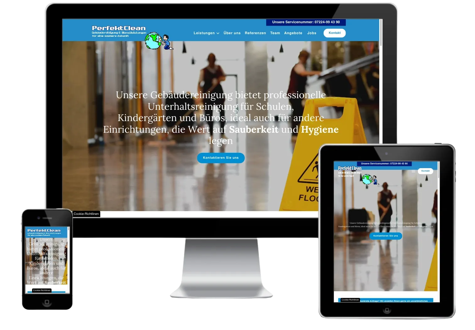 Website for PerfektClean